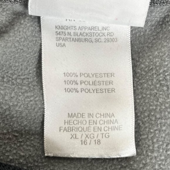 Pittsburgh Penguins Hockey Full Zip Jacket Womens Small Gray NHL Fleece Lined - Picture 8 of 8